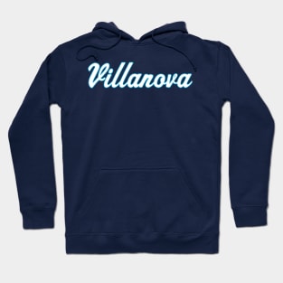 Villanova Retro Script Hoodie